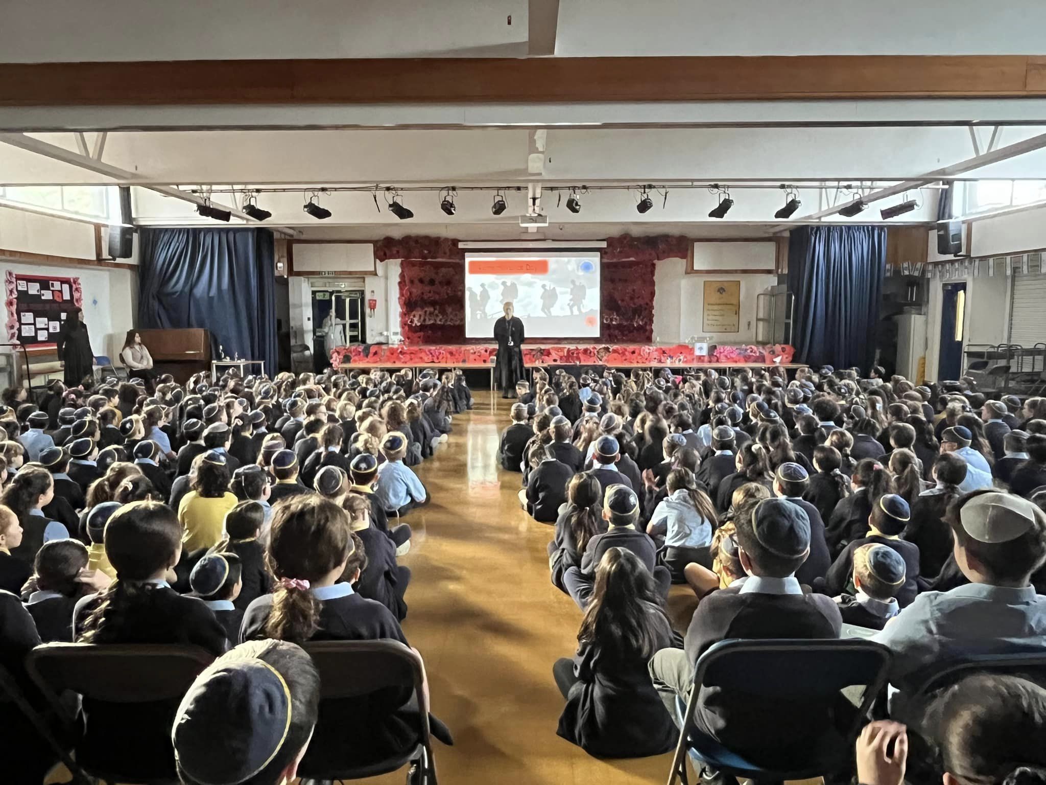 Remembrance Day 2024 special assembly Sinai Jewish Primary School